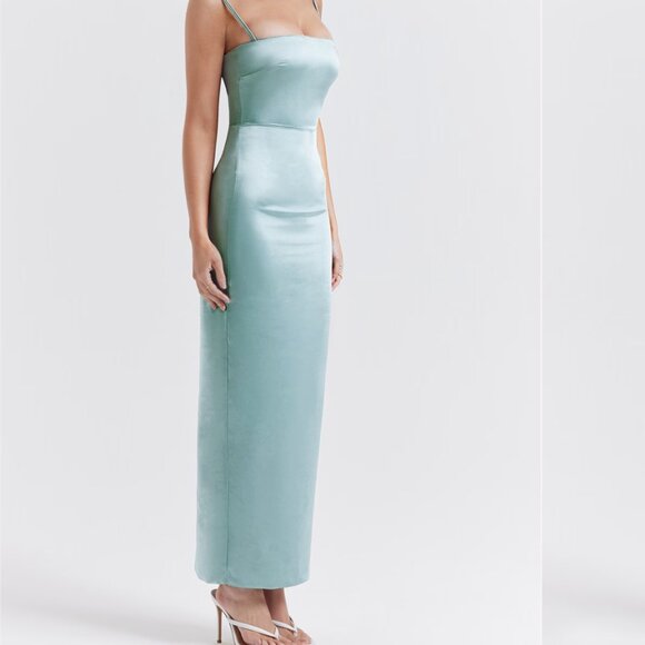 House of CB Costanza Light Jade Maxi Dress - Picture 1 of 6